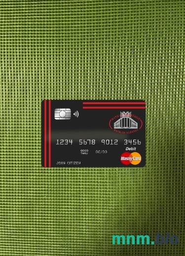 Albania bank of Albania bank wygląd zdjęcia mastercard skan PSD + zdjęcie